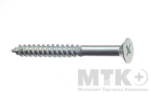 Шурупы с потайной головкой ГОСТ 1145 оцинкованные (3,0 x 16)